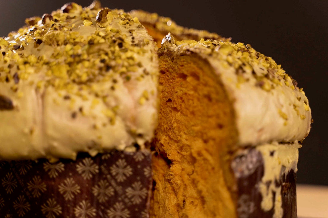 panettone à la pistache