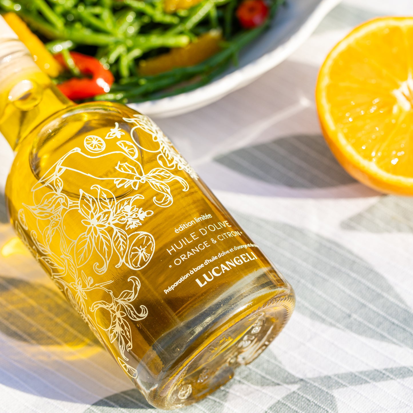 HUILE D'OLIVE ORANGE & CITRON