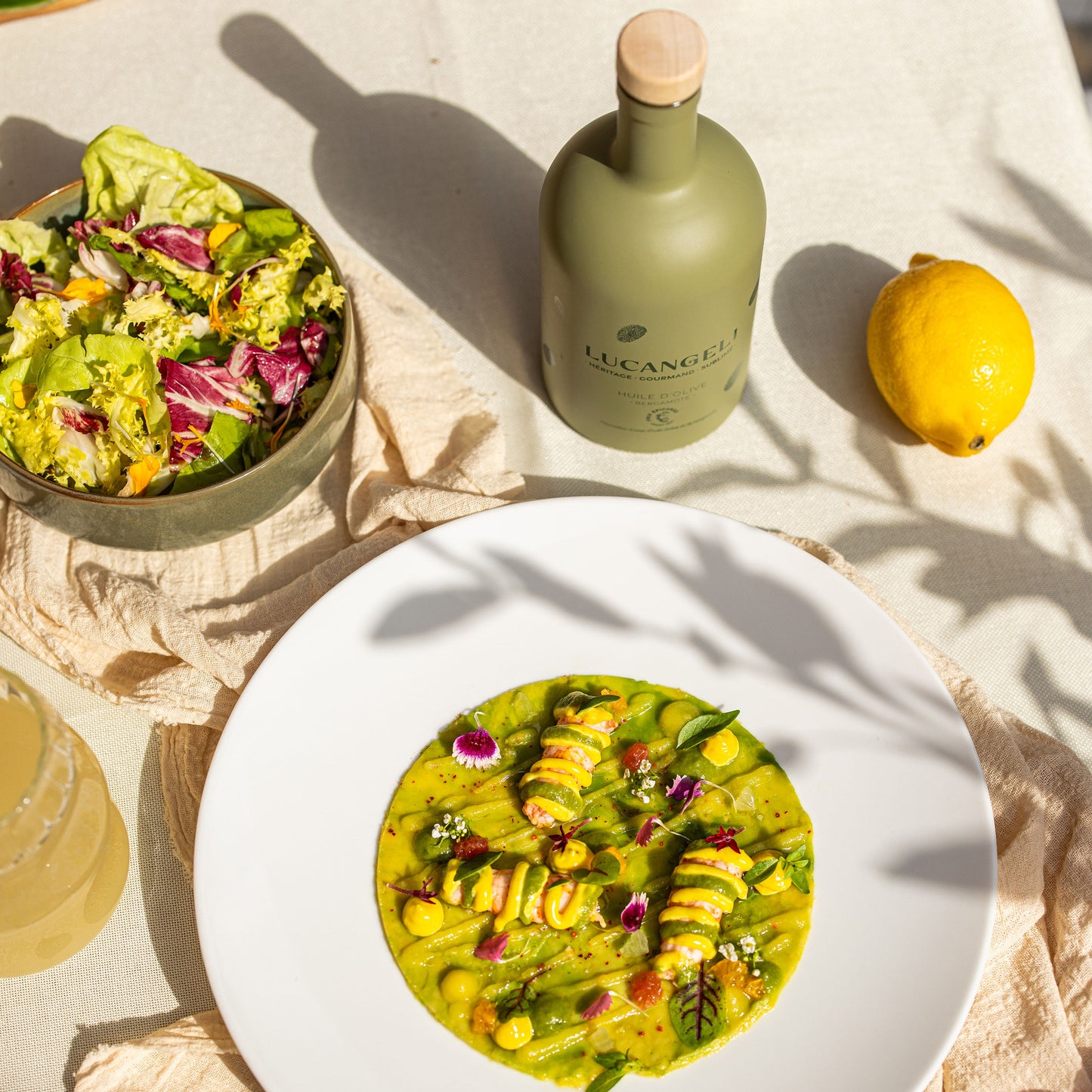 HUILE D'OLIVE À LA BERGAMOTE