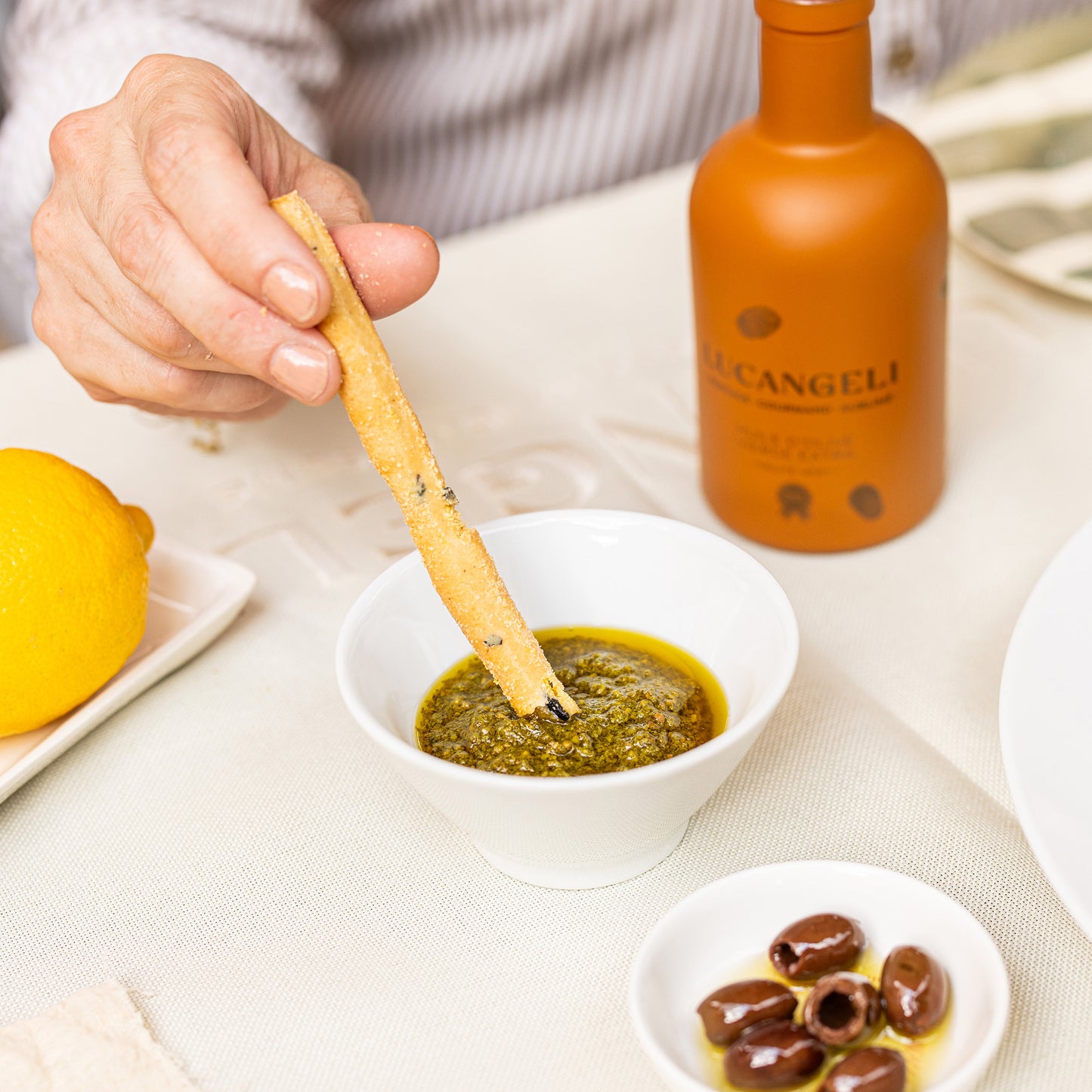 HUILE D'OLIVE VERT BIO