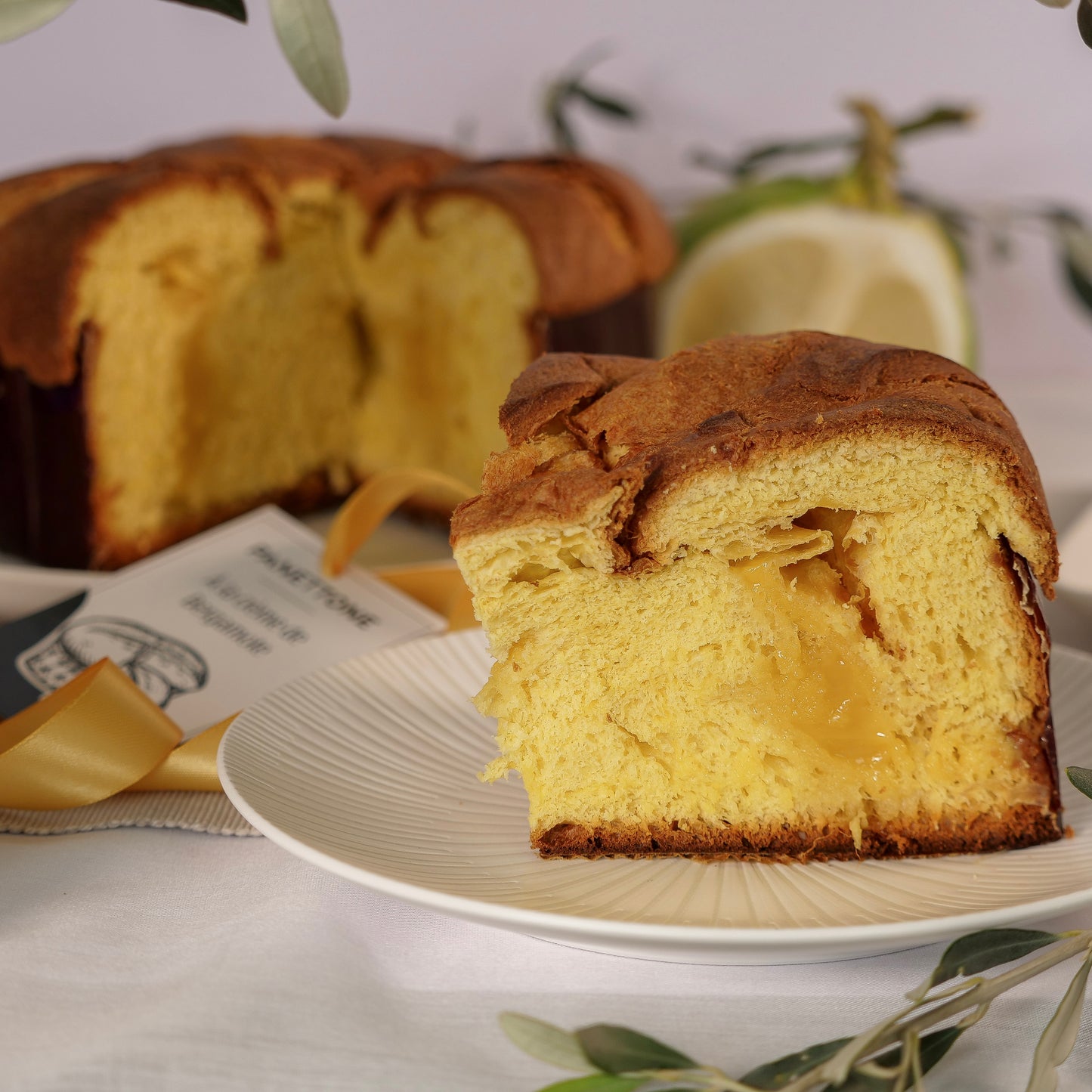 PANETTONE 1KG À LA CRÈME DE BERGAMOTE