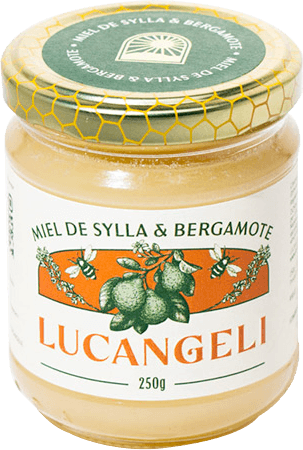 MIEL DE SYLLA & BERGAMOTE 250g - lucangeli.co