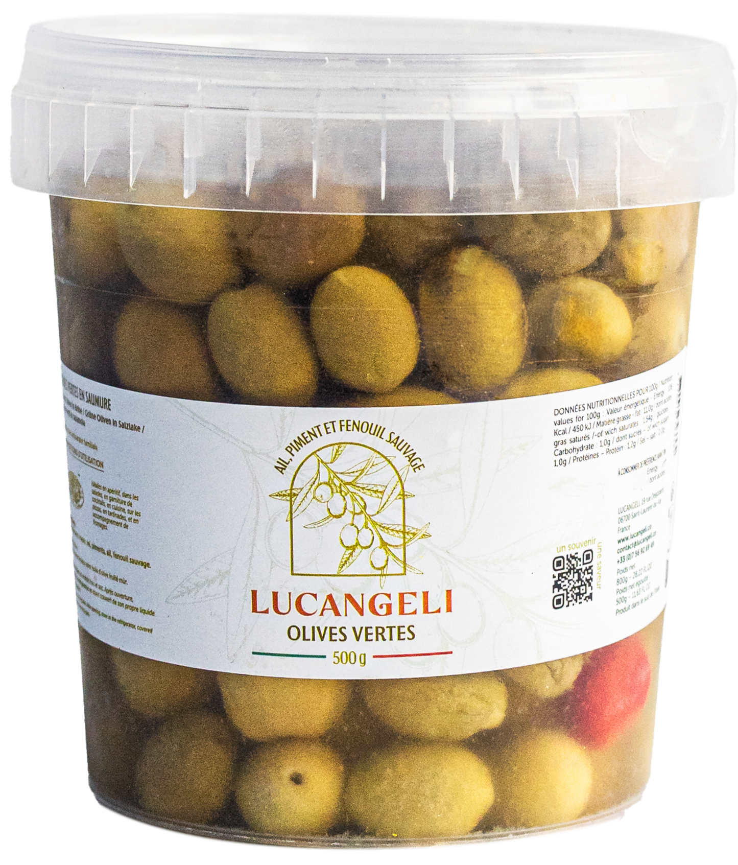 calories olives