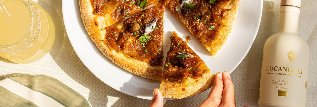 Huile d’olive fruité mûr et tarte