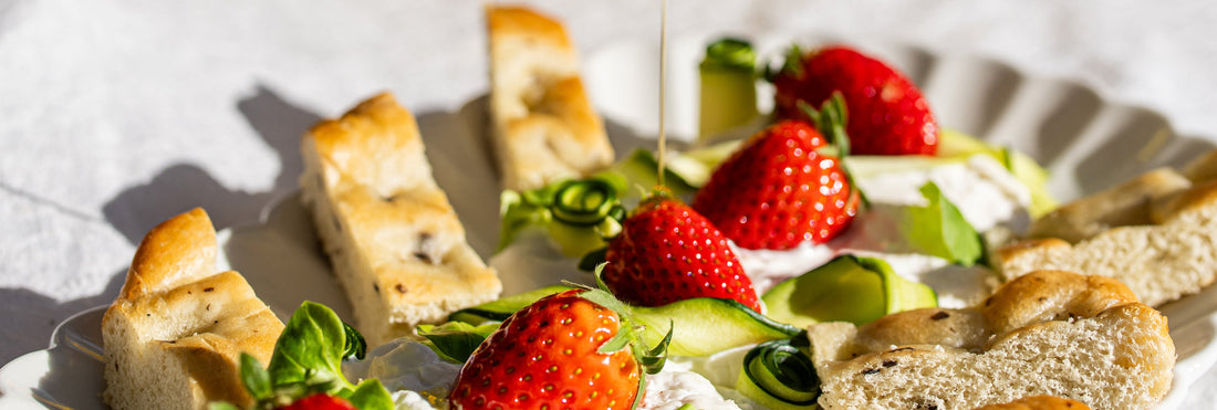 Salade d'été filet huile d'olive