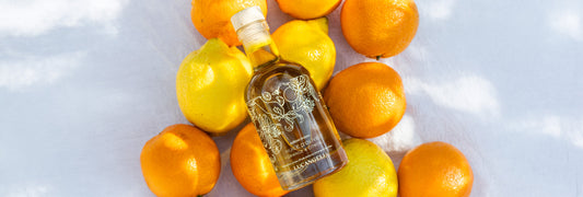 Huile pressées orange et citron