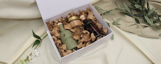 Coffret blanc lucangeli produit