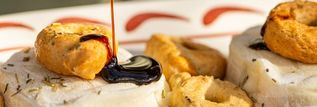 Vinaigre balsamique et fromage