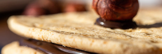 Biscuit pâte à tartiner cacao noisette
