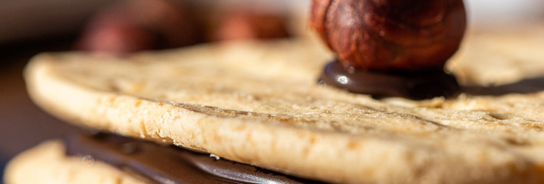 Biscuit pâte à tartiner cacao noisette