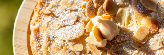 biscuit et pâte à tartiner amande