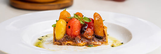 repas gastronomique à l’huile