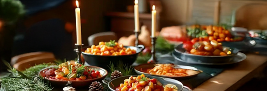 repas méditerranéen d’hiver