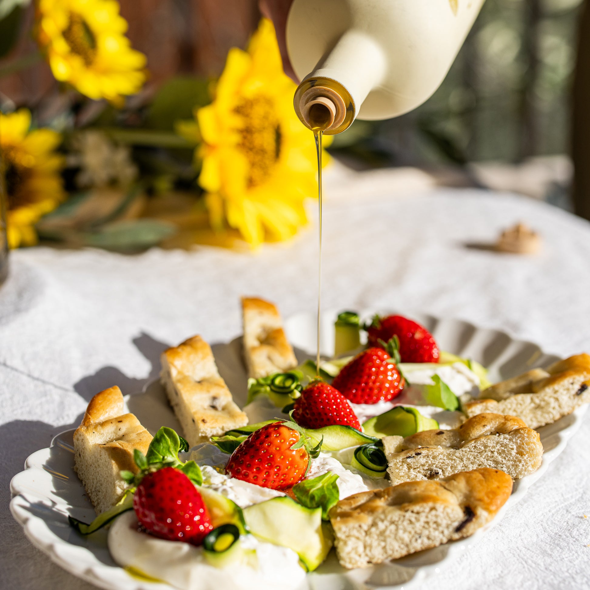 huile d'olive fruité mûr salade