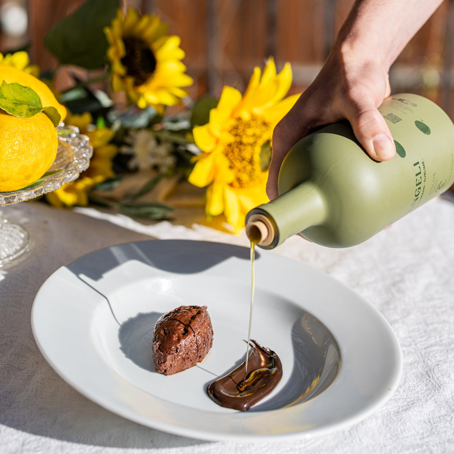 huile d'olive bergamote mousse