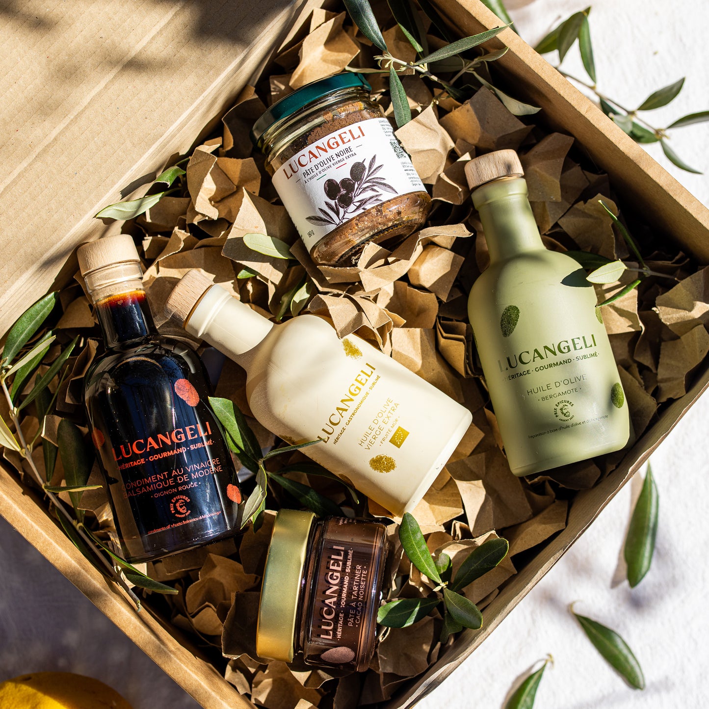 Coffret gourmand 5 produits