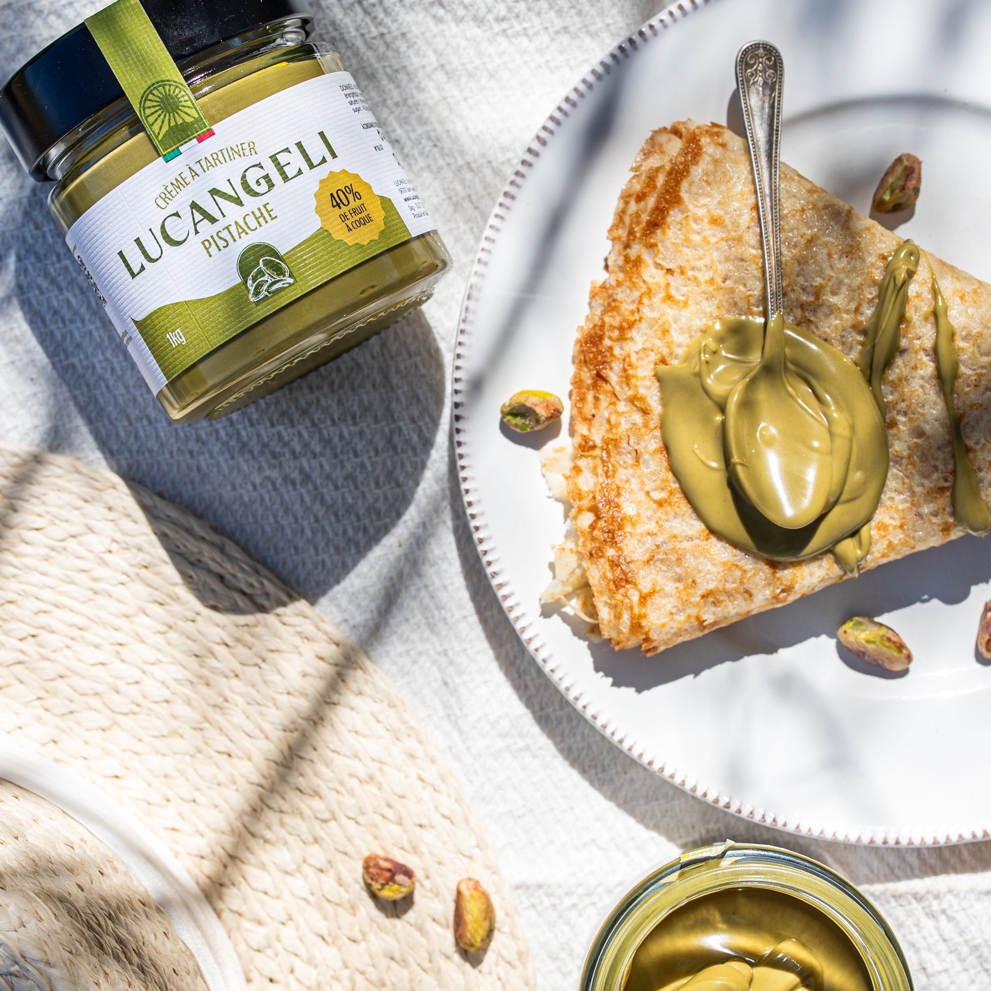 Pâte à tartiner pistache