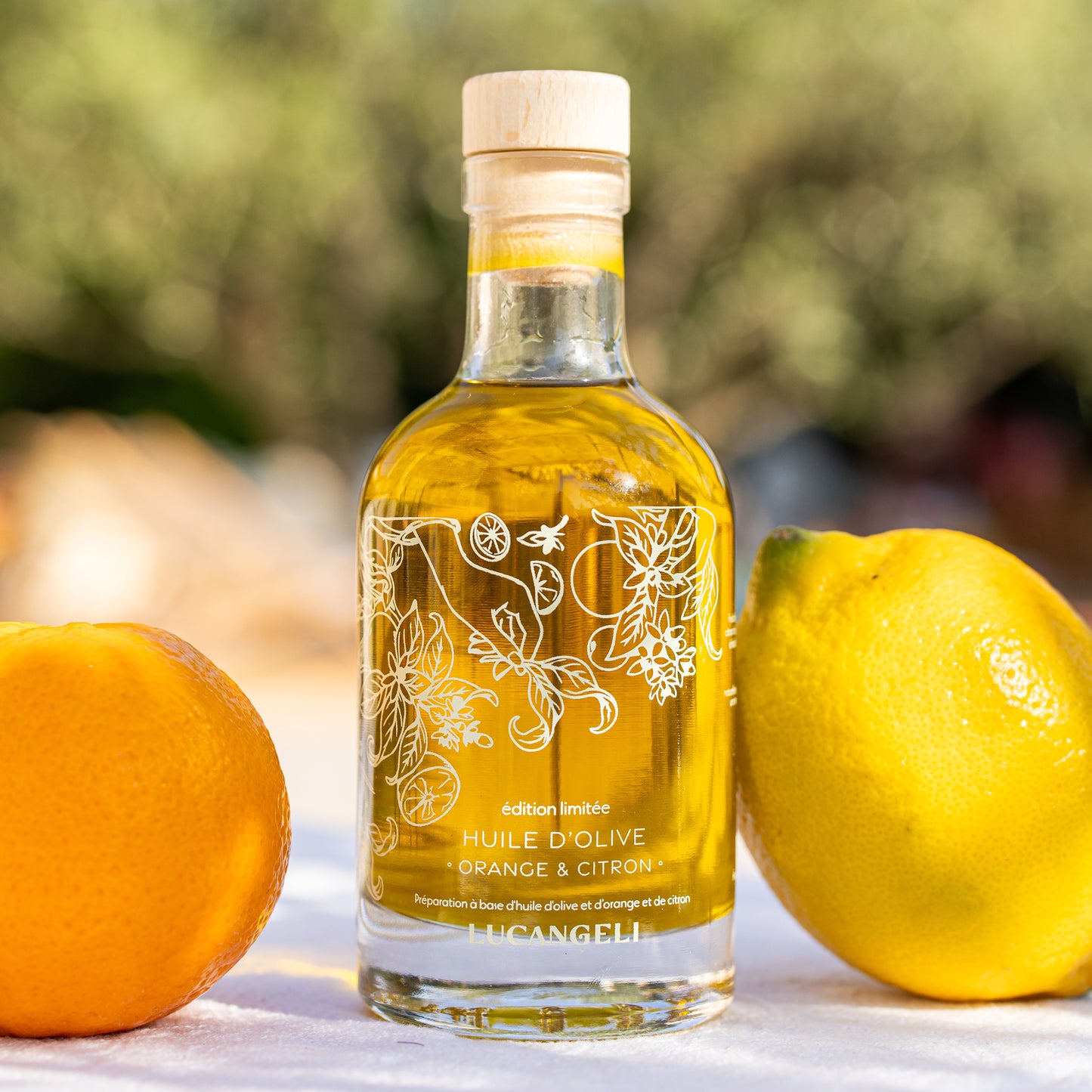 HUILE D'OLIVE ORANGE & CITRON