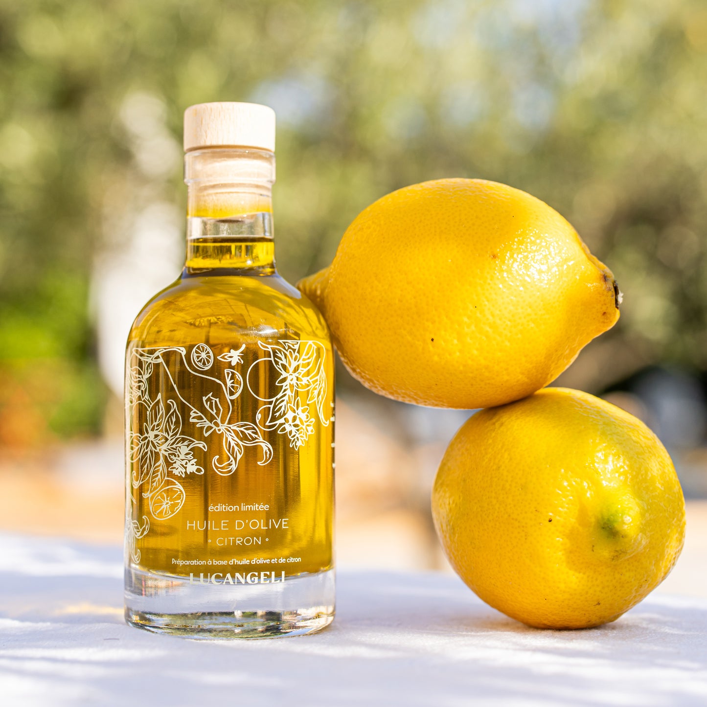HUILE D'OLIVE CITRON