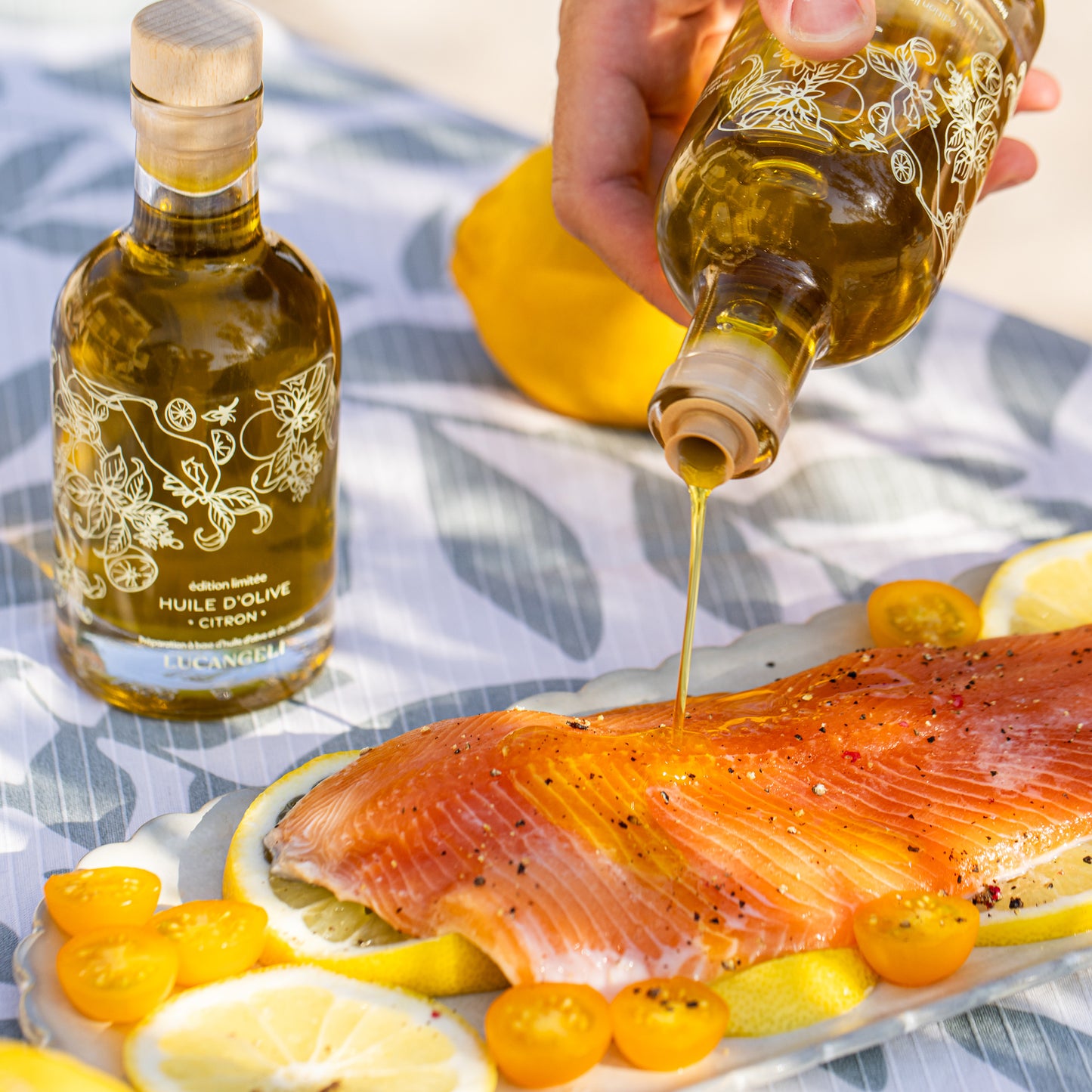 HUILE D'OLIVE CITRON