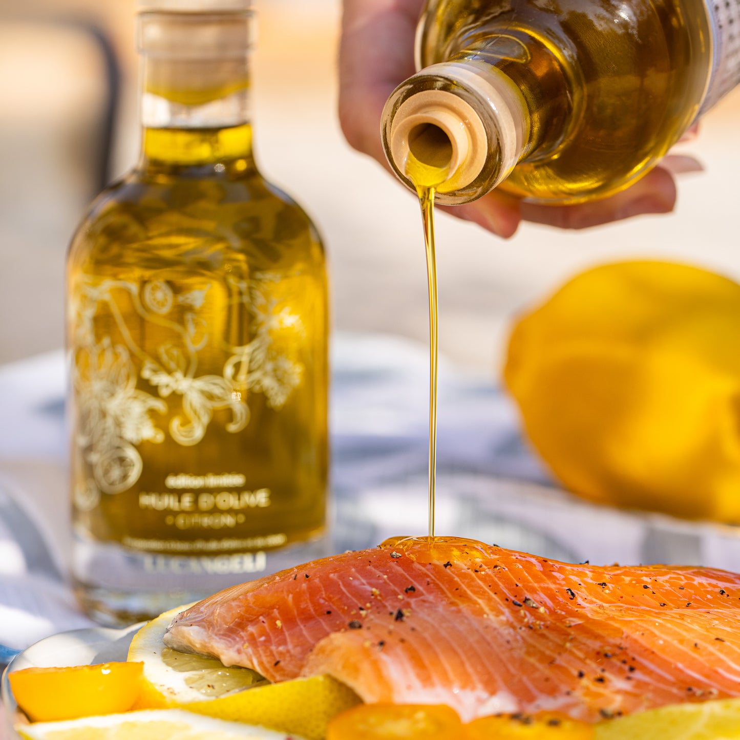 HUILE D'OLIVE CITRON