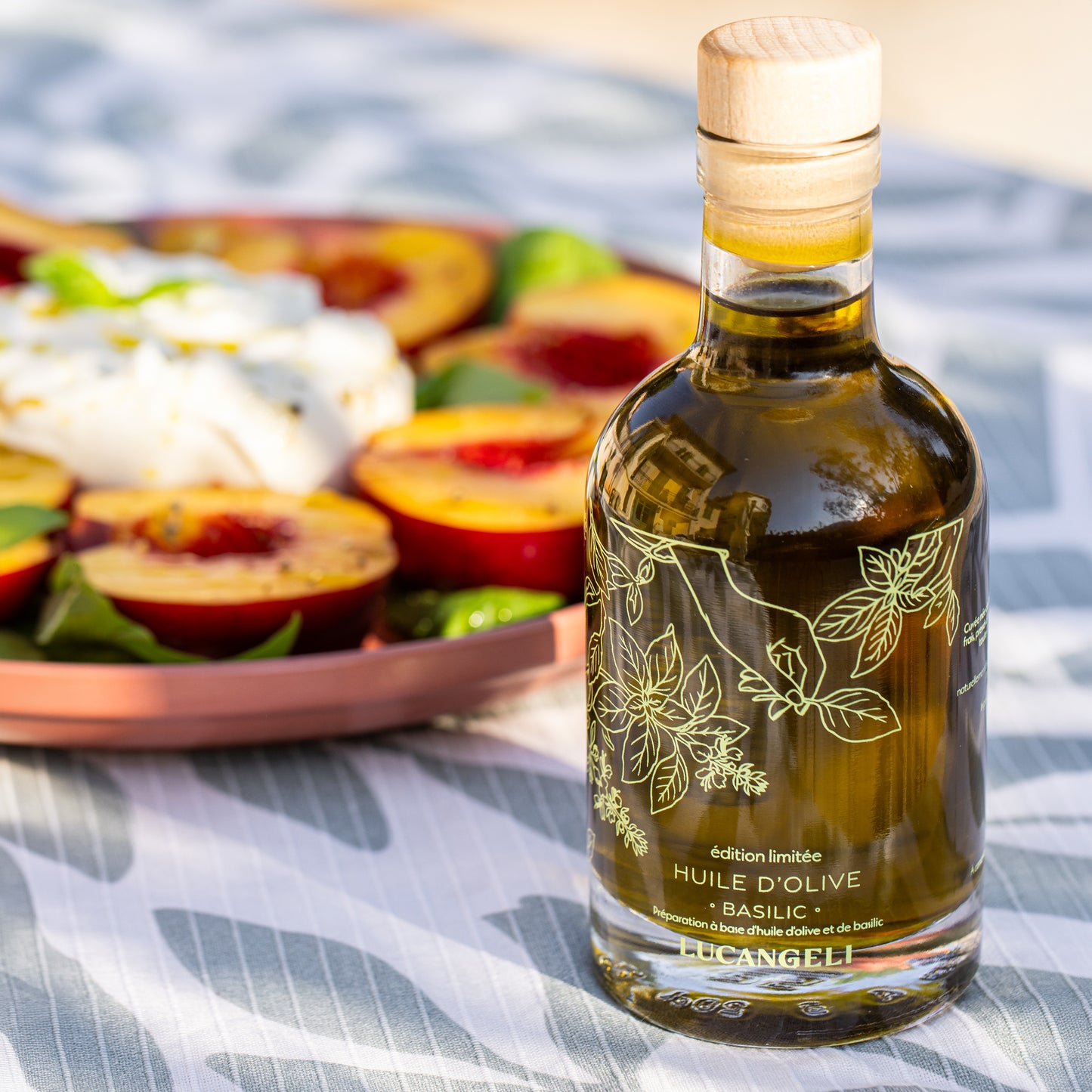 HUILE D'OLIVE BASILIC BIO