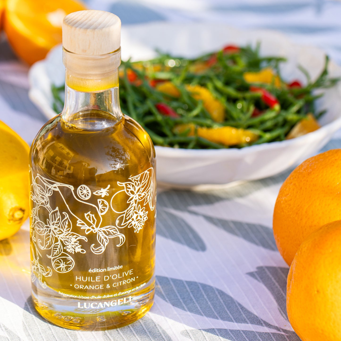 HUILE D'OLIVE ORANGE & CITRON