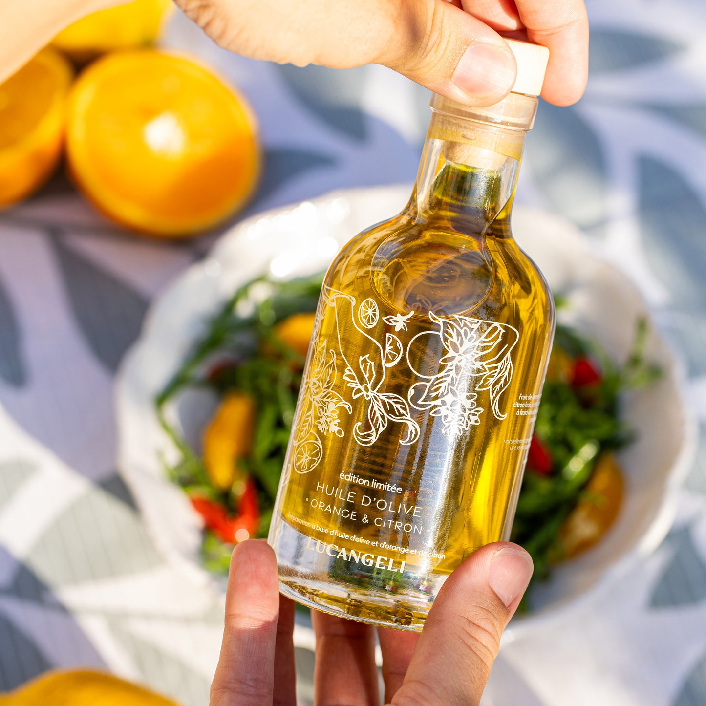 HUILE D'OLIVE ORANGE & CITRON