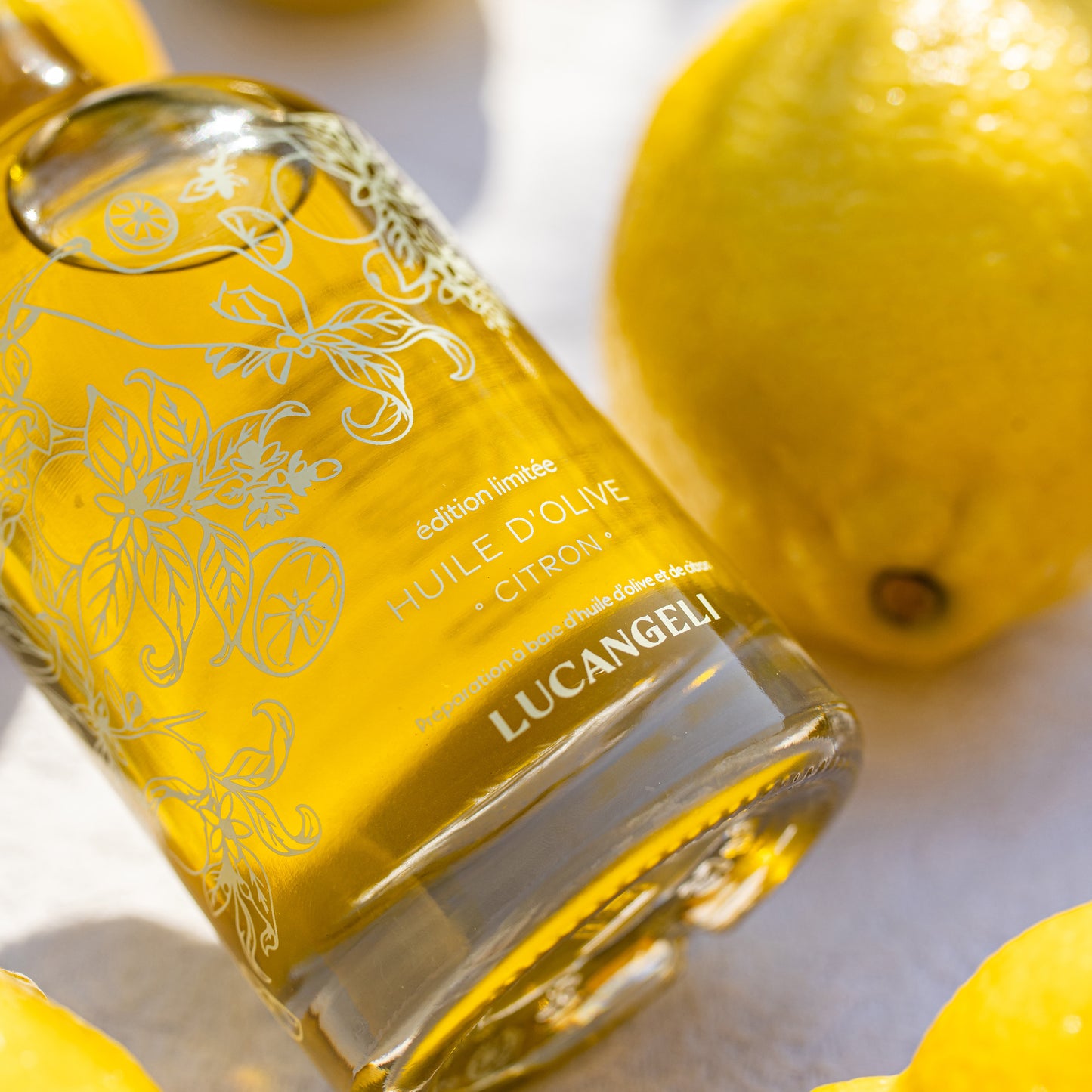 HUILE D'OLIVE CITRON