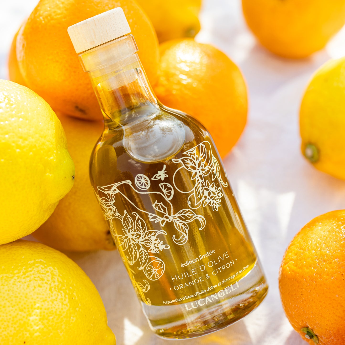 HUILE D'OLIVE ORANGE & CITRON