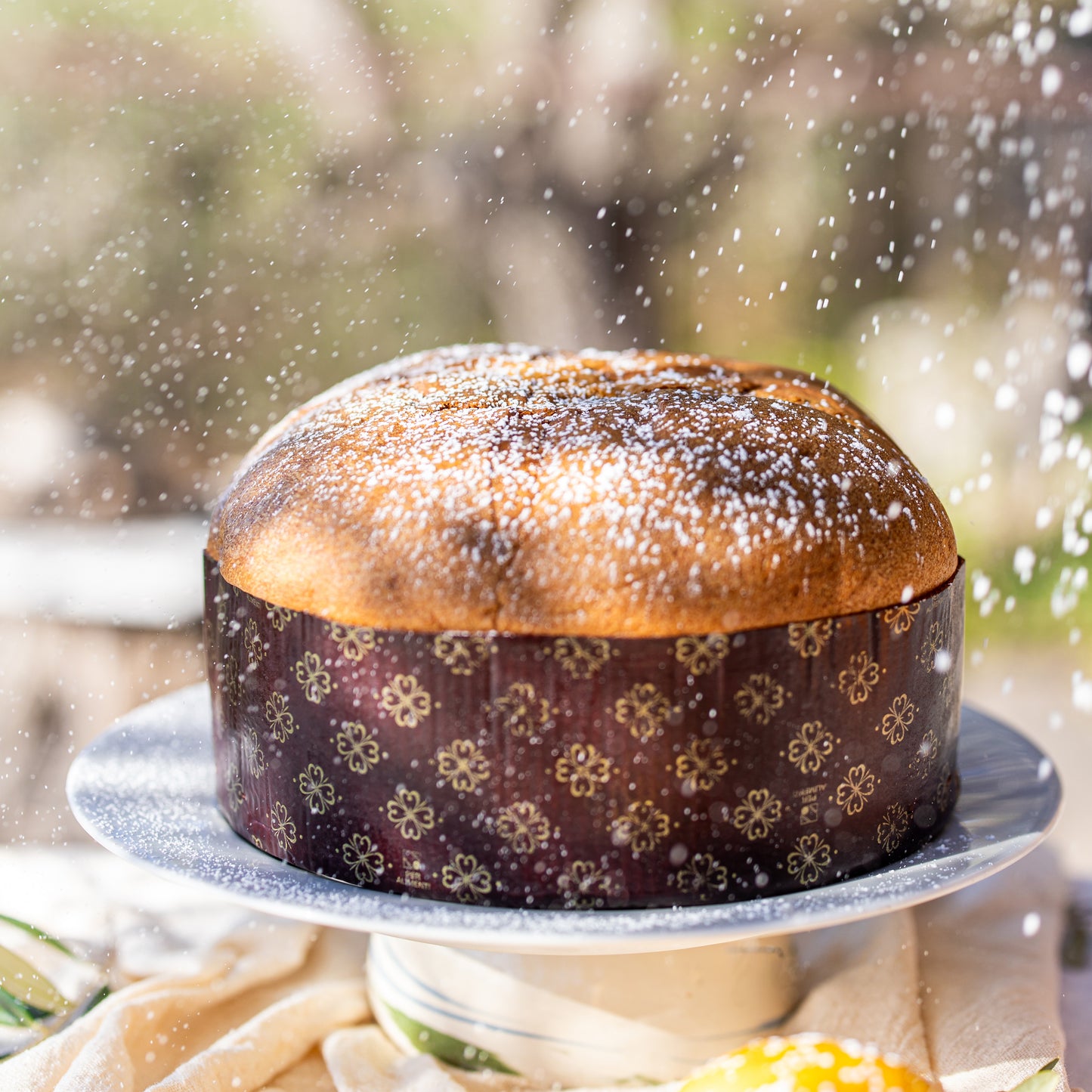 PANETTONE ARTIGIANALE 1KG CON CREMA AL BERGAMOTTO