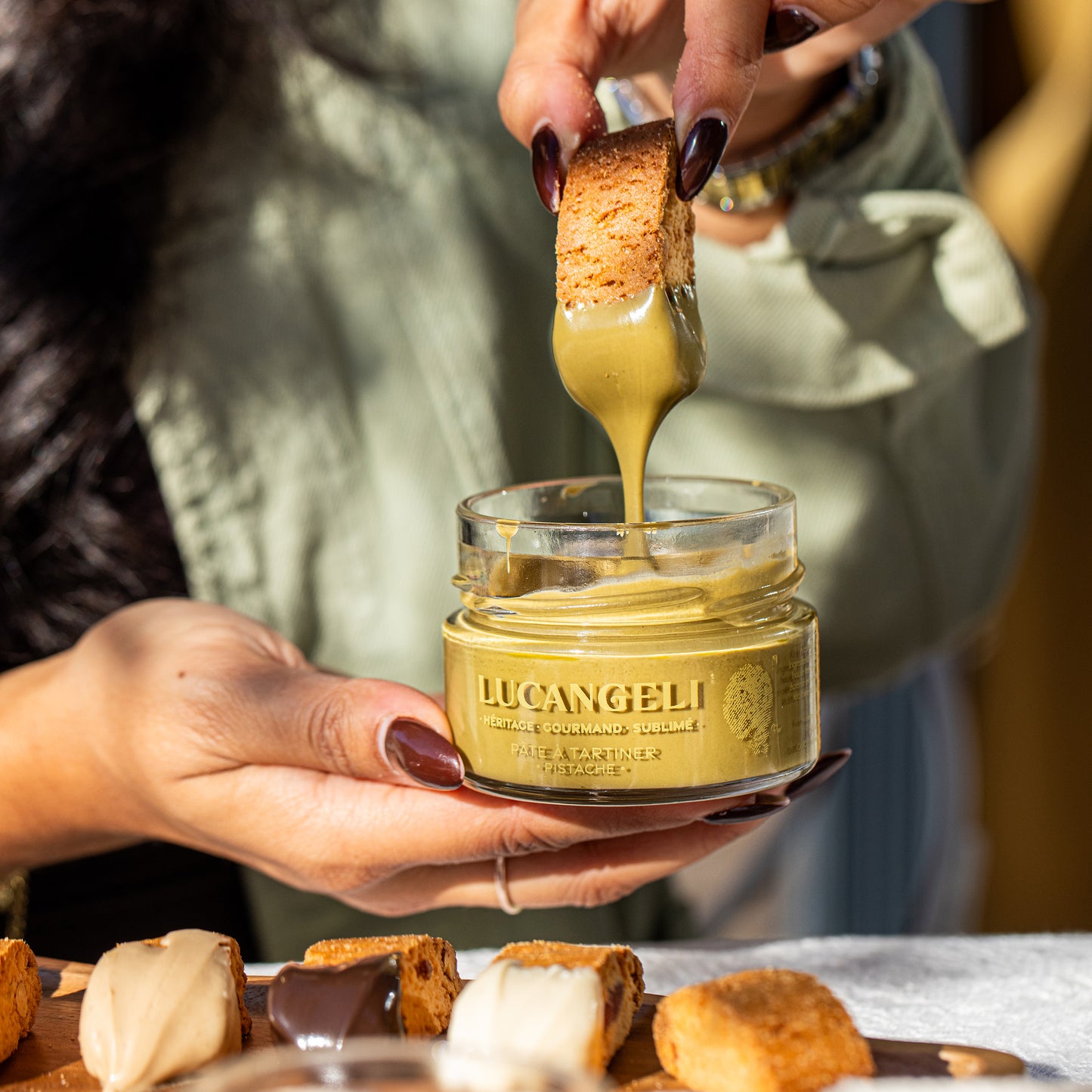 PÂTE À TARTINER PISTACHE