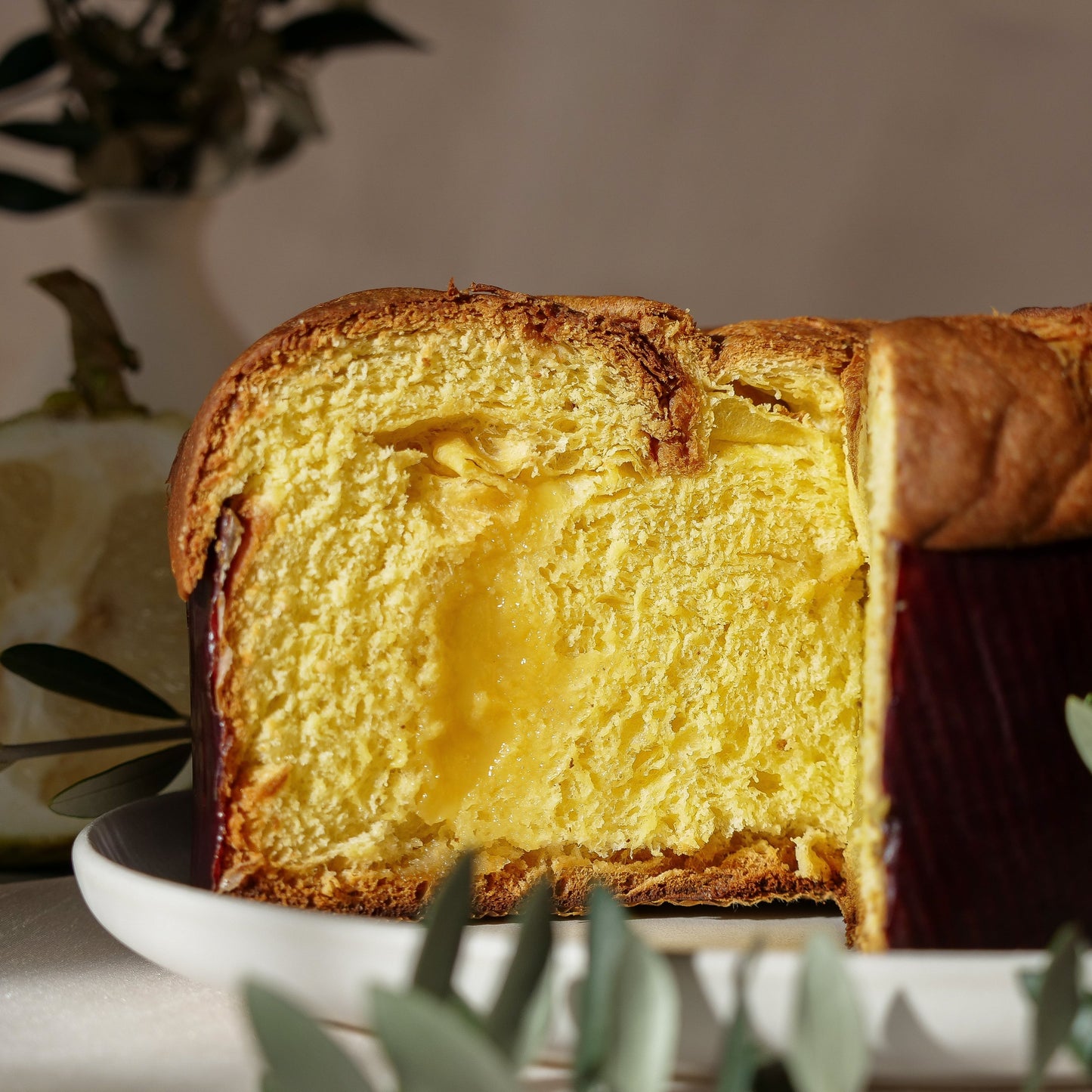 PANETTONE 1KG ARTISANAL À LA CRÈME DE BERGAMOTE - lucangeli.co