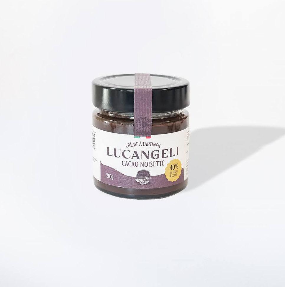 PÂTE À TARTINER 40% NOISETTES CACAO 210g - lucangeli.co